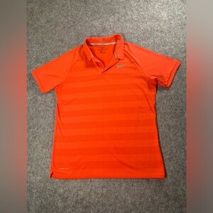 Nike Men's Bright Orange Golf Polo